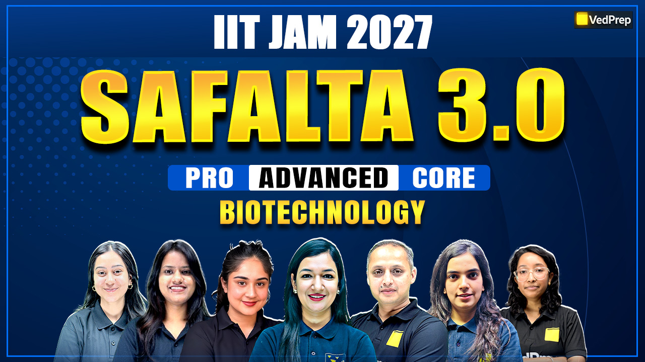 Safalta 3.0 IIT JAM Biotech 2027: Online Learning Course